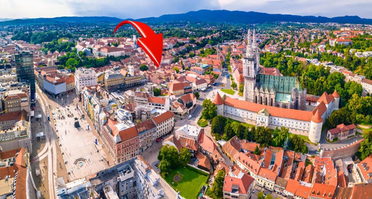 Candy Rose Lux Zagreb Centre Экстерьер фото